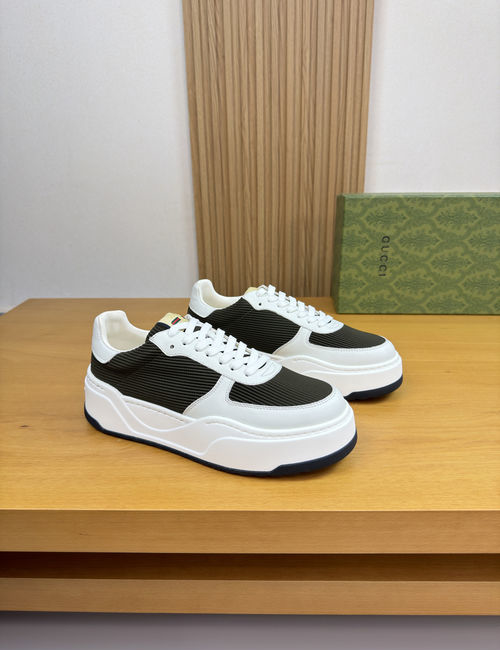 Gucci Casual Sneakers With Cowhide Upper