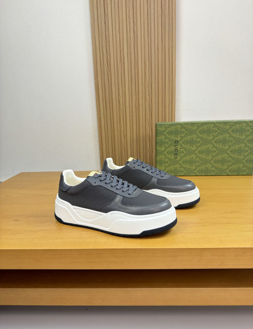 Gucci Casual Sneakers With Cowhide Upper