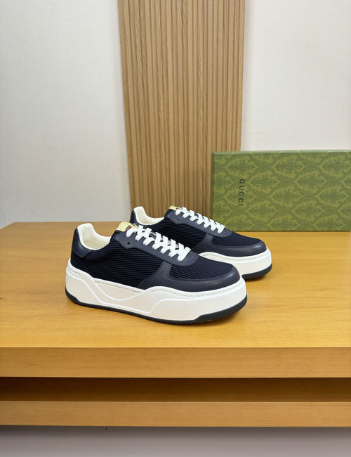 Gucci Casual Sneakers With Cowhide Upper