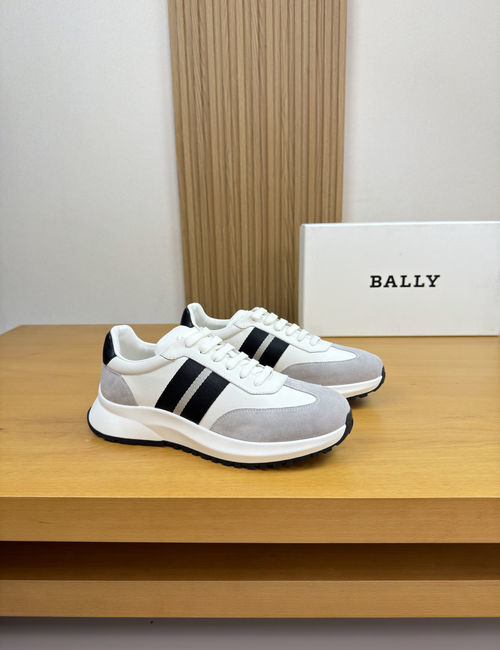 Bally Premium Suede Leather Sneakers