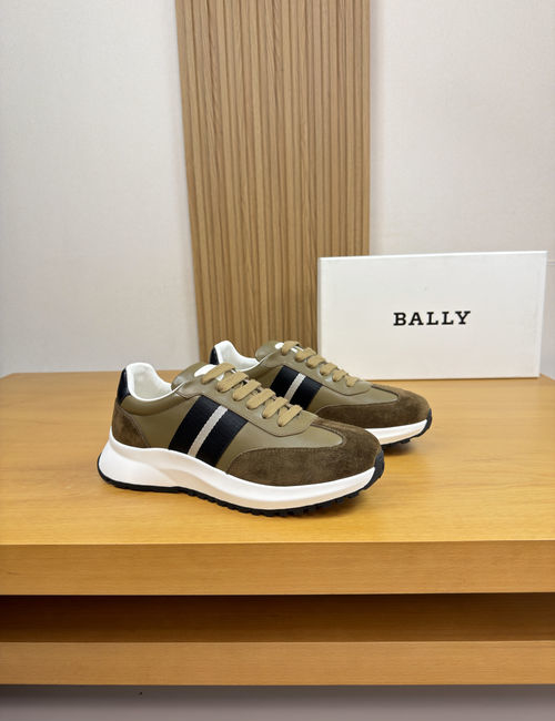 Bally Premium Suede Leather Sneakers