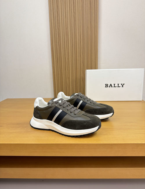 Bally Premium Suede Leather Sneakers