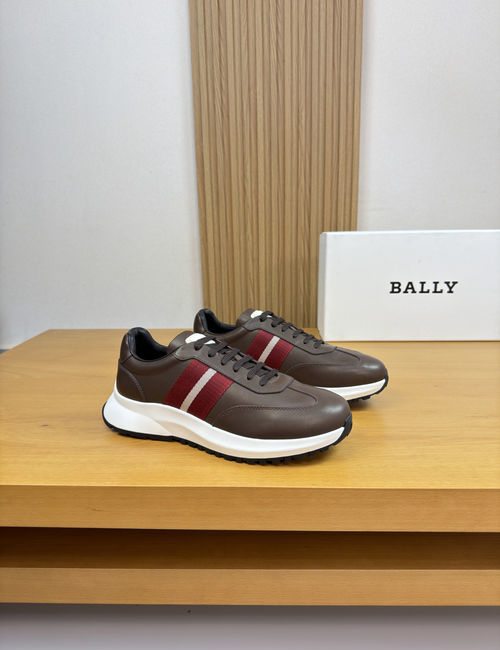 Bally Premium Leather Casual Sneakers