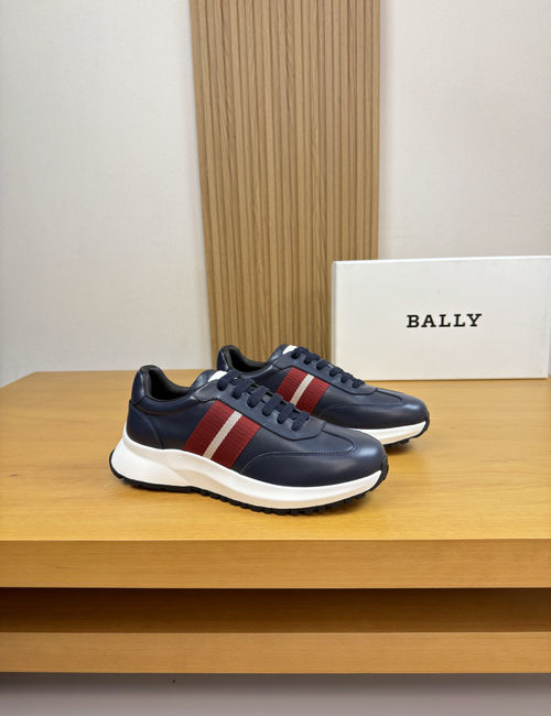 Bally Premium Leather Casual Sneakers
