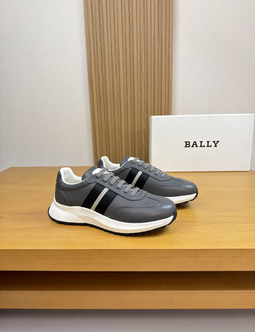 Bally Premium Leather Casual Sneakers