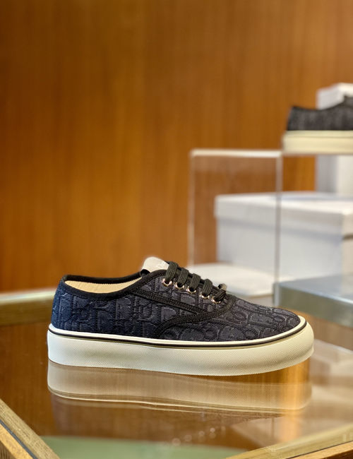 Christian Dior CD Saltwind Embroidered Casual Sneakers