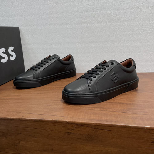 Hugo Boss Gary Leather Sneakers Black