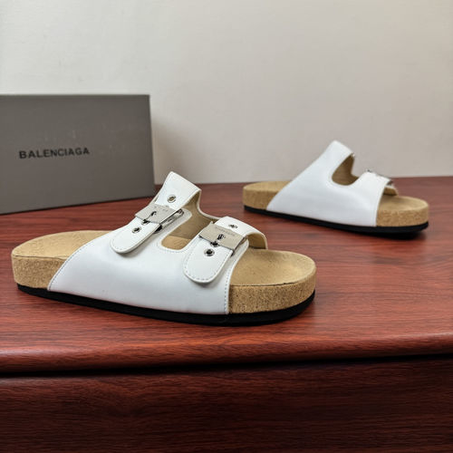 Balenciaga Collaboration Strap Sandals With Ergonomic Sole