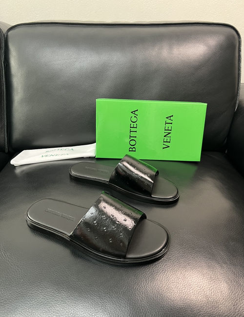 Bottega Veneta BV Cowhide Slides Comfortable Original Sole