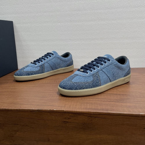Christian Dior CD B01 Matchpoint Sneakers With Denim Upper