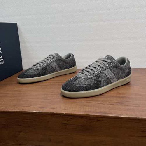 Christian Dior CD B01 Matchpoint Sneakers With Denim Upper