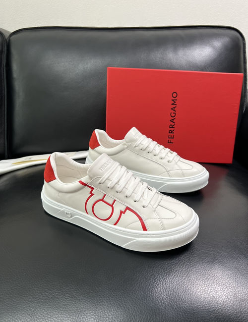 Ferragamo Premium Leather Casual Shoes