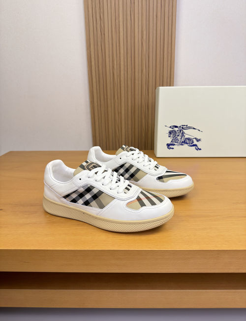 Burberry Sneakers With Napa Leather And TPR Sole