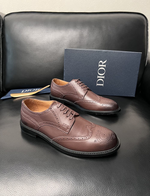 Christian Dior CD Premium Calfskin Dress Shoes