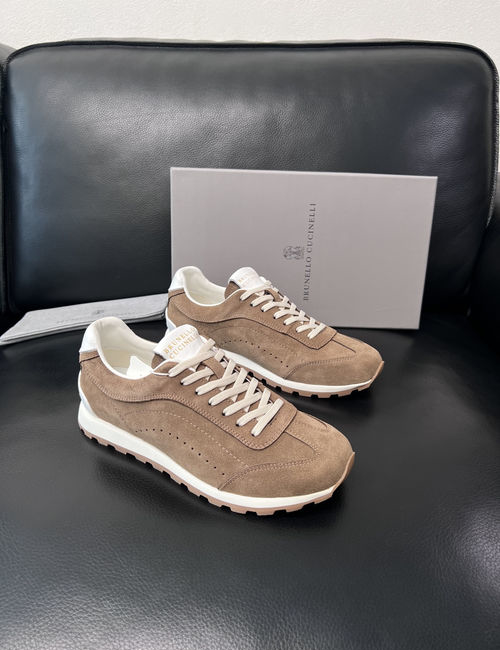 Brunello Cucinelli BC Genuine Leather Casual Sneakers