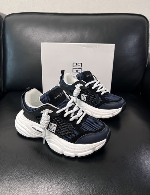 Givenchy Premium Leather Mesh Casual Sneakers