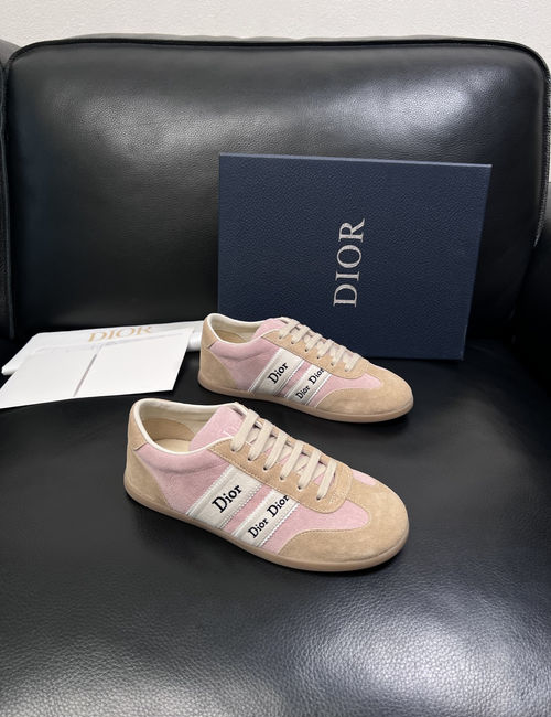 Christian Dior CD Premium Leather Casual Sneakers
