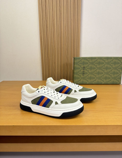 Gucci Nappa Leather Casual Sneakers