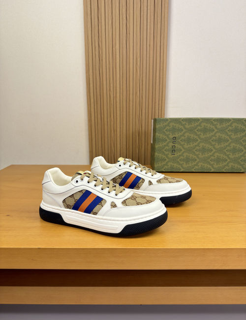 Gucci Nappa Leather Casual Sneakers