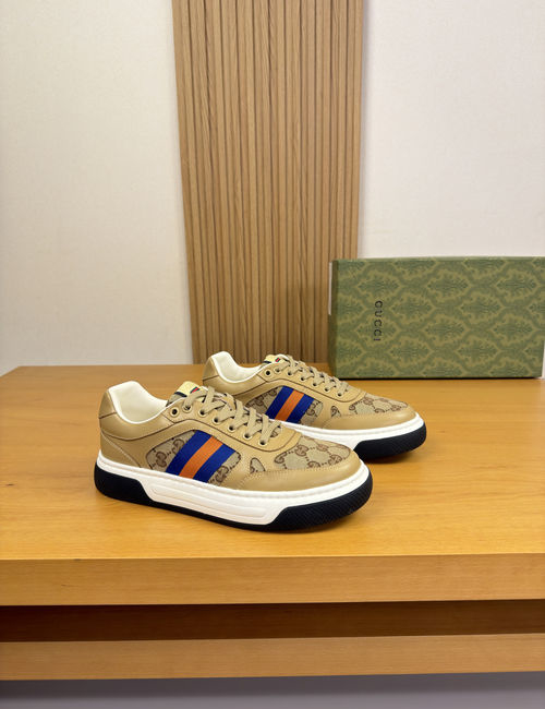 Gucci Nappa Leather Casual Sneakers
