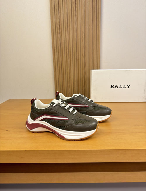Bally Premium Cowhide Casual Sports Sneakers