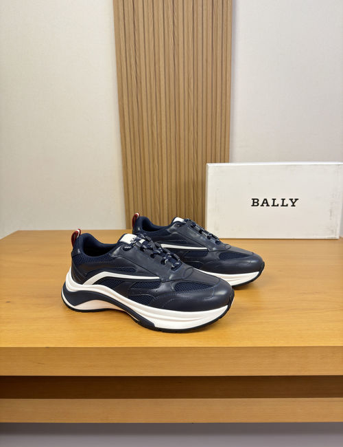 Bally Premium Cowhide Casual Sports Sneakers