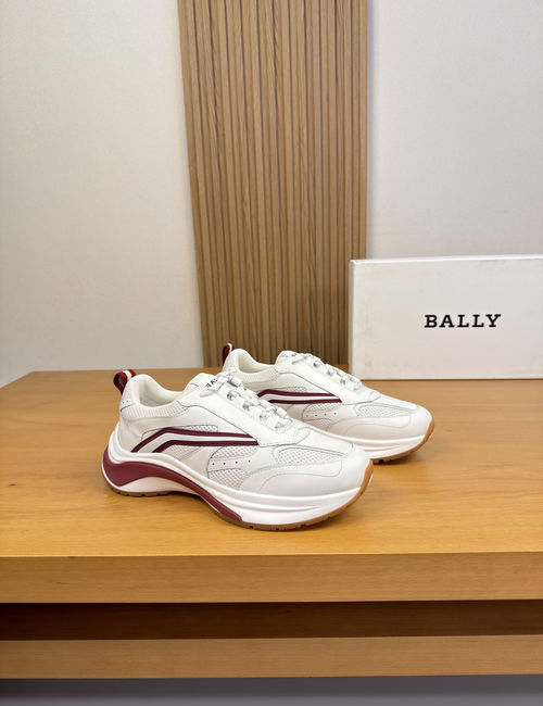 Bally Premium Cowhide Casual Sports Sneakers