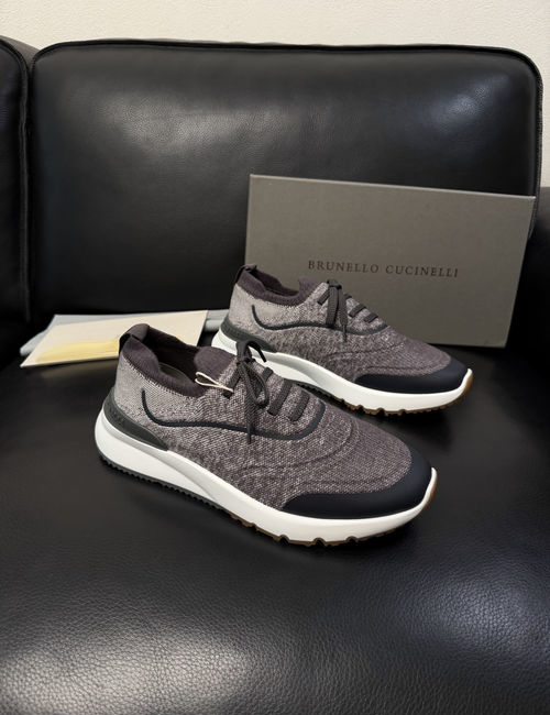 Brunello Cucinelli BC Premium Stitched Leather Shoes