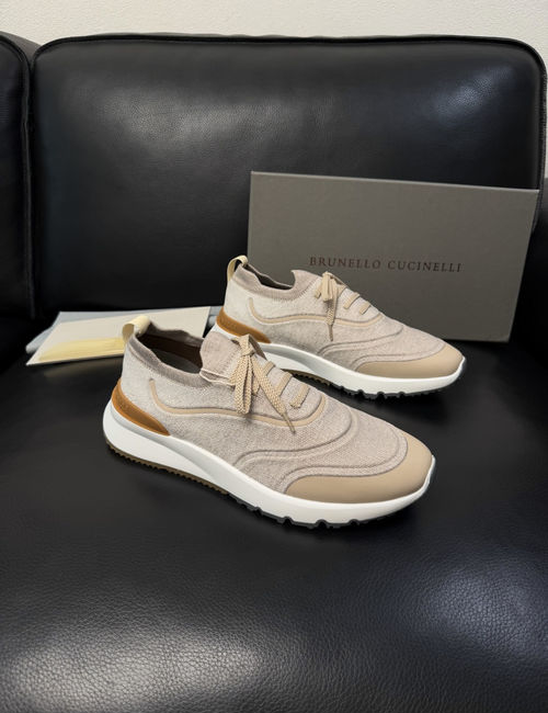 Brunello Cucinelli BC Premium Stitched Leather Shoes