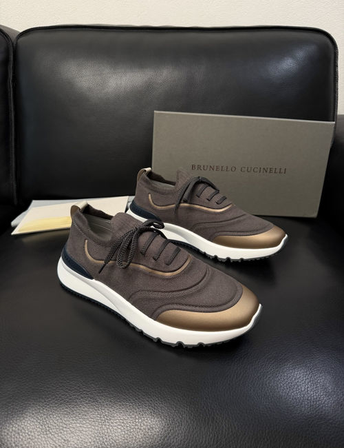 Brunello Cucinelli BC Premium Stitched Leather Shoes