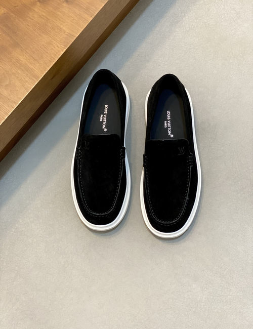 Lougou Breathable Mesh Lining Casual Sneakers