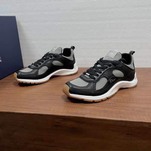 Christian Dior CD Mile Slip On Lace Up Sneakers