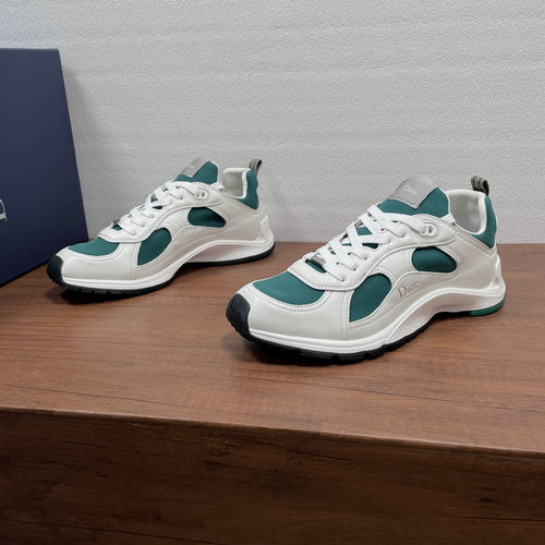 Christian Dior CD Mile Slip On Lace Up Sneakers