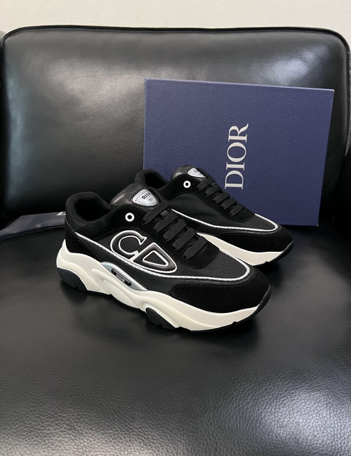 Christian Dior CD Genuine Leather Casual Sneakers