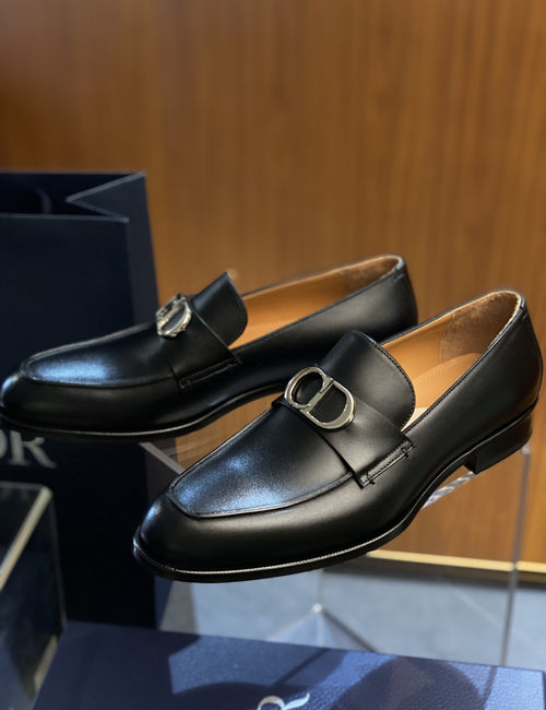 Christian Dior CD Timeless Leather Derby Shoes