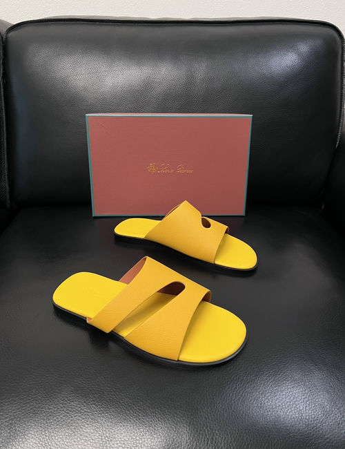 Loro Piana LP Cowhide Upper Comfort Slides