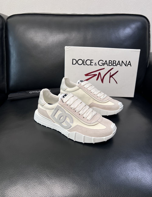 Dolce & Gabbana DG Premium Cowhide Comfortable Sneakers