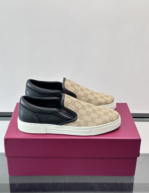 Gucci Denim Slip-on Casual Shoes