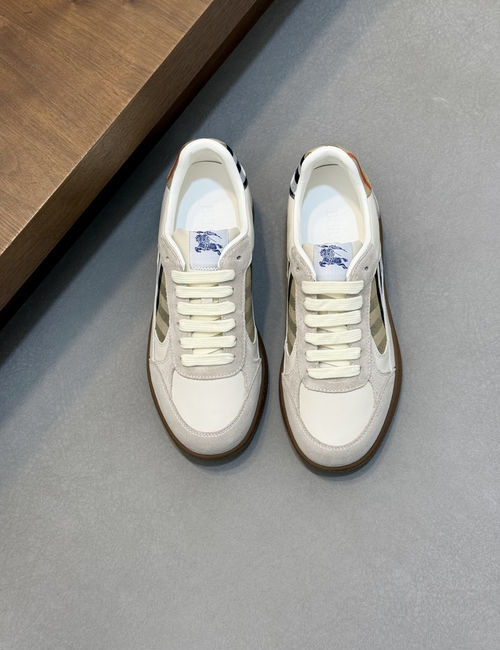 Burberry Check Terrace Casual Sneakers With EKD Detail