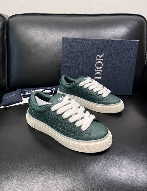 Christian Dior CD Premium Cowhide Breathable Sneakers