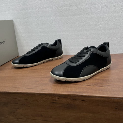 Armani Lace-up Low-top Casual Sneakers