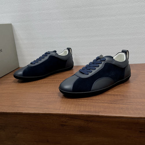 Armani Lace-up Low-top Casual Sneakers