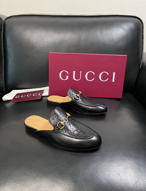 Gucci Premium Cowhide Leather Casual Shoes