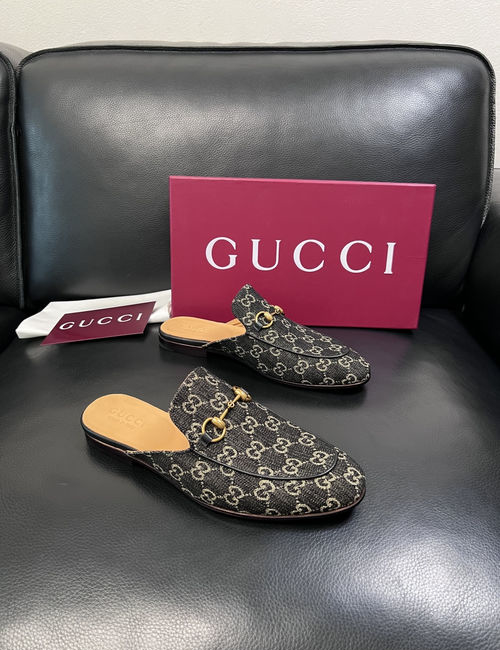 Gucci Premium Cowhide Leather Casual Shoes
