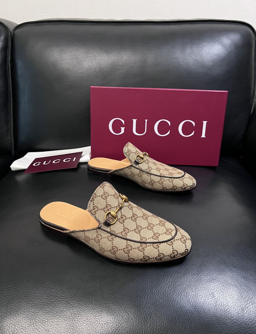Gucci Premium Cowhide Leather Casual Shoes