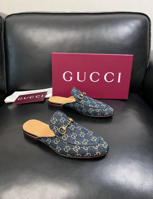Gucci Premium Cowhide Leather Casual Shoes