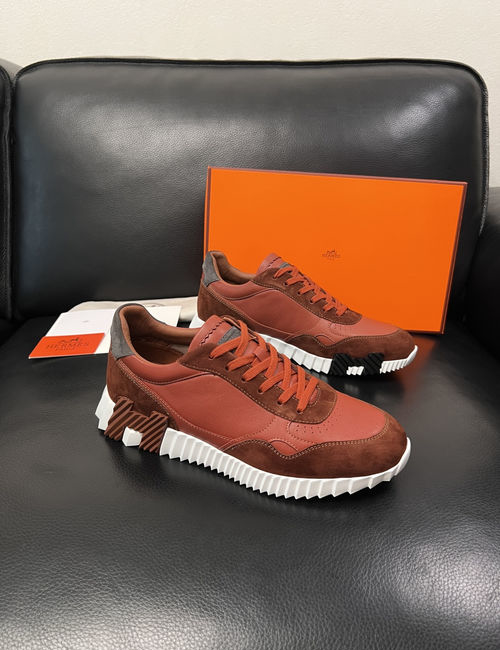 Hermes Genuine Leather Casual Comfortable Shoes