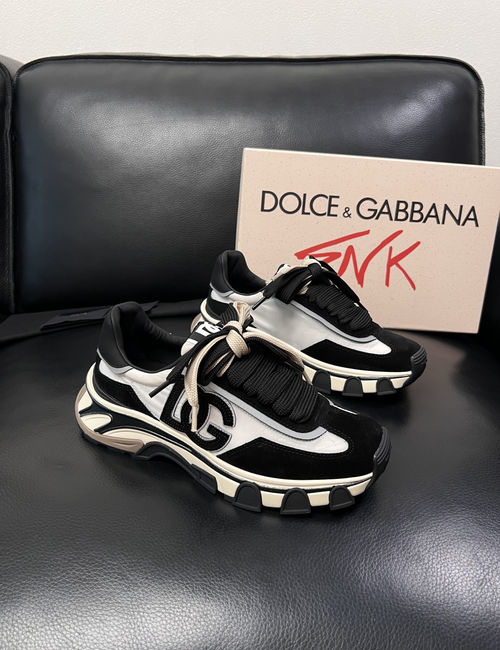 Dolce & Gabbana DG Premium Leather Casual Shoes