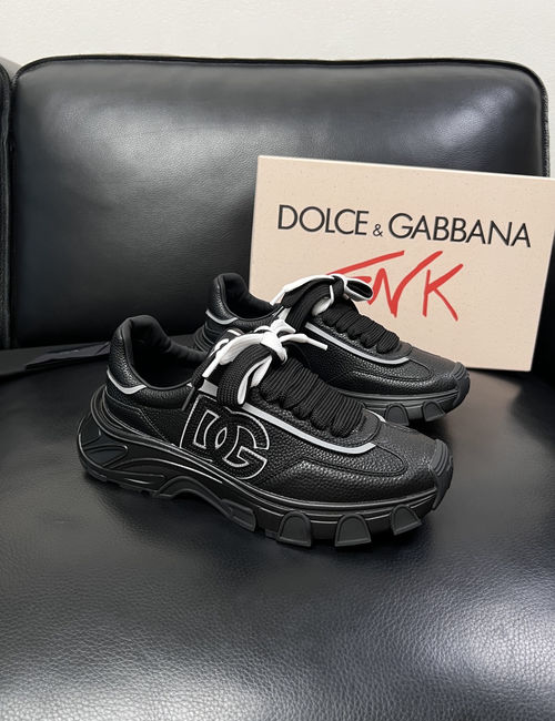 Dolce & Gabbana DG Premium Leather Casual Shoes