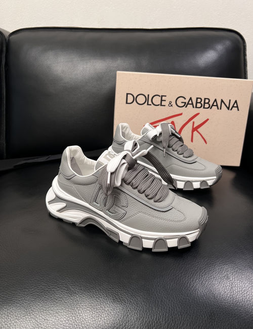 Dolce & Gabbana DG Premium Leather Casual Shoes